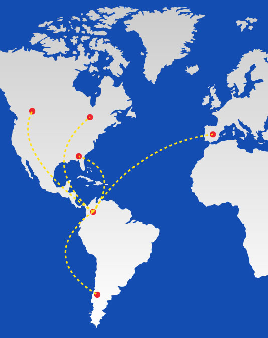 04 conectamos a colombia con el mundo Productos colombianos para los negocios del mundo
